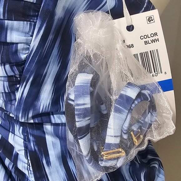 Anne Cole Twist-Front Shirred Bandeau Tankini Top - Picture 3 of 8